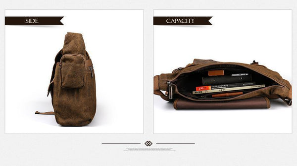 Planet Gates Men's Canvas bags New Multifunction Crossbody bag Retro handbags Travel Shoulder Messenger Bags Leisure Package