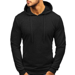 Planet Gates Men's Casual Hoodies Sweatshirts Male black gray Red Hooded Pullovers Solid Color Outerwear Tops 10 Colors M-3XL