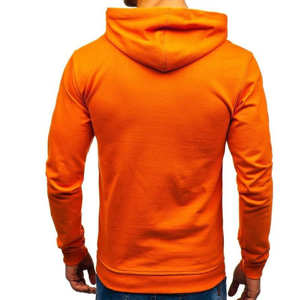 Planet Gates Men's Casual Hoodies Sweatshirts Male black gray Red Hooded Pullovers Solid Color Outerwear Tops 10 Colors M-3XL