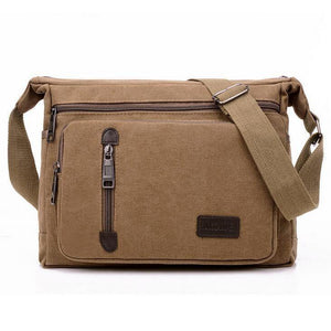 Planet Gates Men's Fashion Crossbody Shoulder Bag Male Casual Travel Bag Men Bags Vintage Canvas Messenger Bags M55