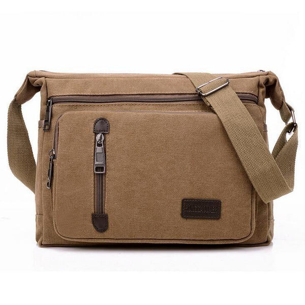 Planet Gates Men's Fashion Crossbody Shoulder Bag Male Casual Travel Bag Men Bags Vintage Canvas Messenger Bags M55