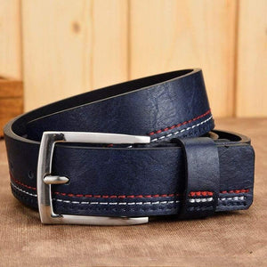 Men's Genuine Leather Belts Designer Leisure Belt for Man Pin Buckle Business Dress Male Dropshipping