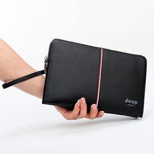 Planet Gates Men's Handbag Day Clutches Bags For Phone High Quality Spilt Leather Wallet Hand bag Large Capacity Male