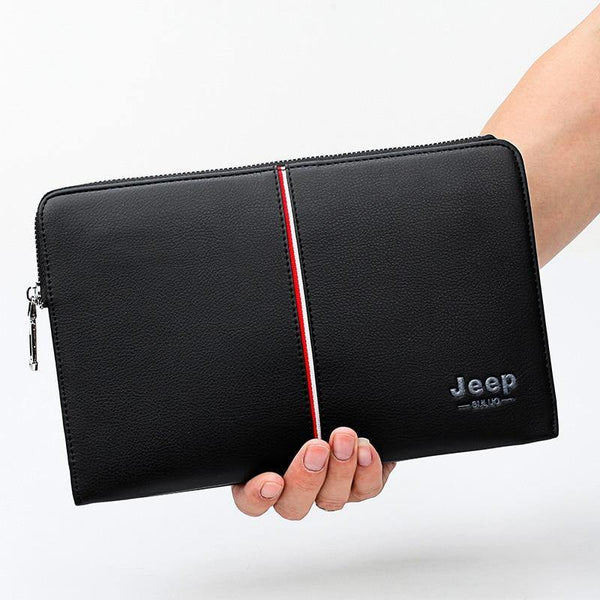 Planet Gates Men's Handbag Day Clutches Bags For Phone High Quality Spilt Leather Wallet Hand bag Large Capacity Male