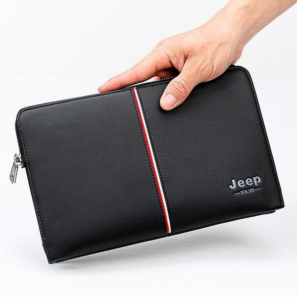 Planet Gates Men's Handbag Day Clutches Bags For Phone High Quality Spilt Leather Wallet Hand bag Large Capacity Male