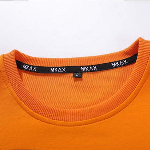 Planet Gates Men's Hoodies Plus Size 8xl 9xl Mens Orange Hoody Spring Autumn Pullover Black Streetwear Oversize Male Sweatshirt