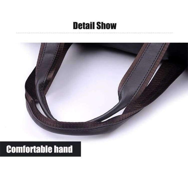 Planet Gates Men's Large Capacity PU Leather Sports Bag Gym Bag Fitness Sport Bags Travel Shoulder Handbag Male Bag Black Brown