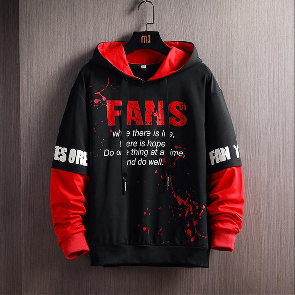 Planet Gates Men's Long Sleeve Fashion Hoodie Fitted Sweatshirt Men's Casual Hooded Sportswear Men's Spring Comfortable Hoodie