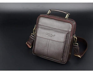 Planet Gates Men's messenger bags 100% natural genuine leather handbags Famous brand men fashion casual shoulder bags