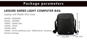 Planet Gates Men's Messenger Bags Waterproof Men's School Business Carrying Handle Bag 9.7 inches Fashion Shoulder Crossbody Bags