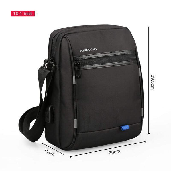 Planet Gates Men's Messenger Bags Waterproof Men's School Business Carrying Handle Bag 9.7 inches Fashion Shoulder Crossbody Bags