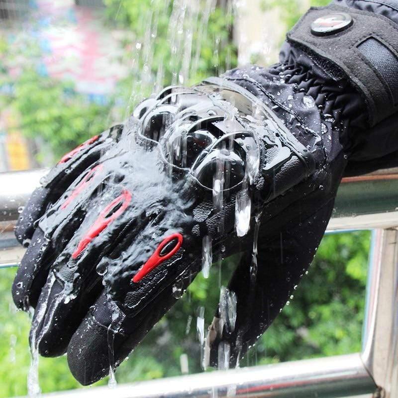 Planet Gates Men's Motorcycle winter gloves touchscreen moto waterproof gloves ladys boys motorcycle woman cycling protective tutelar glove
