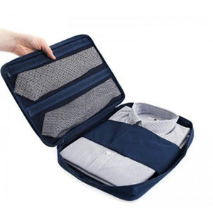 Planet Gates Men's Nylon Luggage Travel Bags For Shirt Lightweight Packing Organizer Garment Packing Cubes Luggage Suitcase male bag