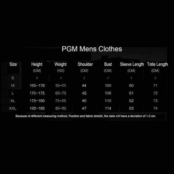 Planet Gates Men's Outdoor Sport Clothes Golf Long Sleeve Ice T-shirts Summer Soft Viscose Shirt Sunscreen UV Underwear Golf Apparel