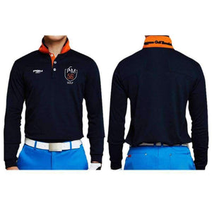 Planet Gates Men's Outdoor Sport Clothes Golf Long Sleeve Ice T-shirts Summer Soft Viscose Shirt Sunscreen UV Underwear Golf Apparel