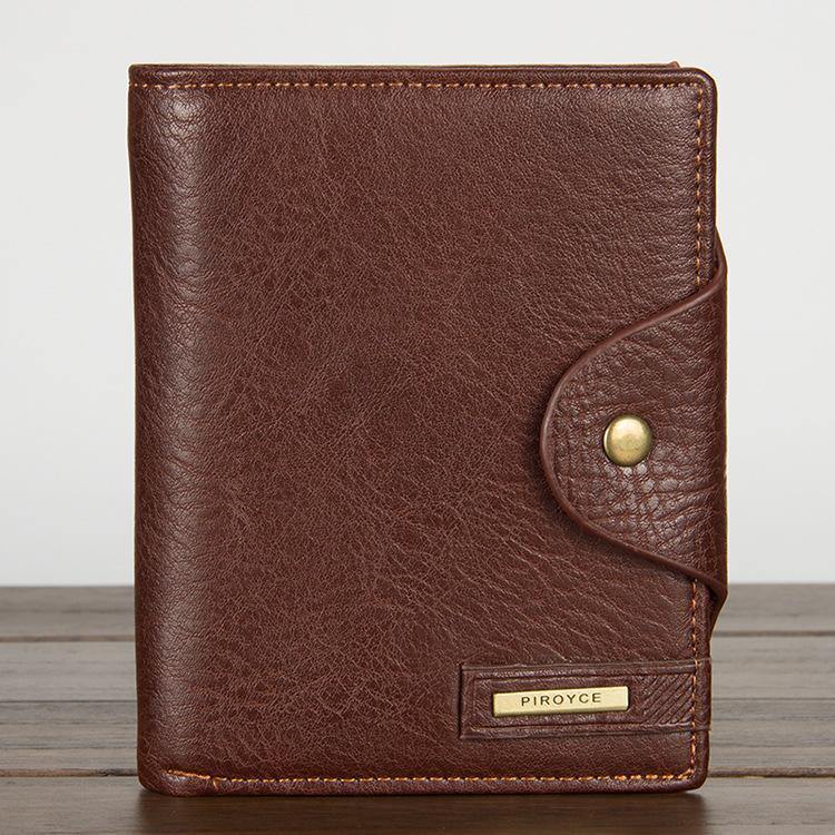 Planet Gates Men's Passport Wallet Best Leather High Capacity Men Wallets High Quality New Fashion Man  Coin Purse Card Holder Bags