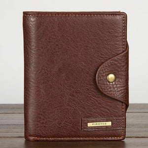 Planet Gates Men's Passport Wallet Best Leather High Capacity Men Wallets High Quality New Fashion Man  Coin Purse Card Holder Bags