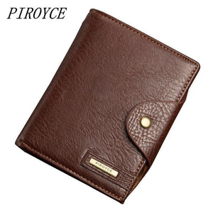 Planet Gates Men's Passport Wallet Best Leather High Capacity Men Wallets High Quality New Fashion Man  Coin Purse Card Holder Bags