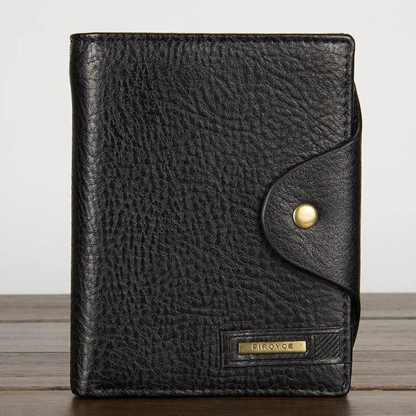 Planet Gates Men's Passport Wallet Best Leather High Capacity Men Wallets High Quality New Fashion Man  Coin Purse Card Holder Bags