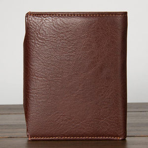 Planet Gates Men's Passport Wallet Best Leather High Capacity Men Wallets High Quality New Fashion Man  Coin Purse Card Holder Bags