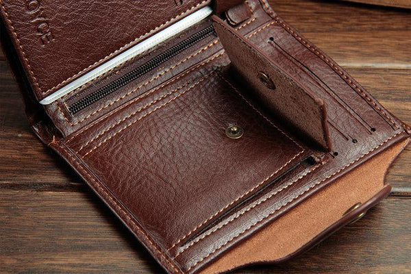Planet Gates Men's Passport Wallet Best Leather High Capacity Men Wallets High Quality New Fashion Man  Coin Purse Card Holder Bags
