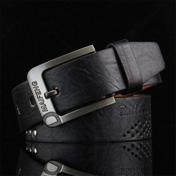Men's Rivet Belt Fashion Trousers Pin Buckle Belt Wild Retro Strap Male New Luxury Belt Cummerbunds Ceinture Homme