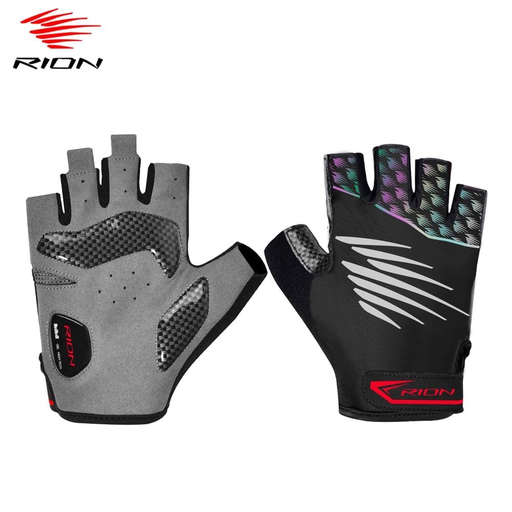 Planet Gates Men's Shockproof Gel Pad Cycling Glove Half Finger Sport Gloves Summer Bicycle Gym Fitness Gloves Anti-slip MTB Bike Gloves