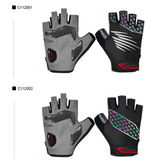 Planet Gates Men's Shockproof Gel Pad Cycling Glove Half Finger Sport Gloves Summer Bicycle Gym Fitness Gloves Anti-slip MTB Bike Gloves