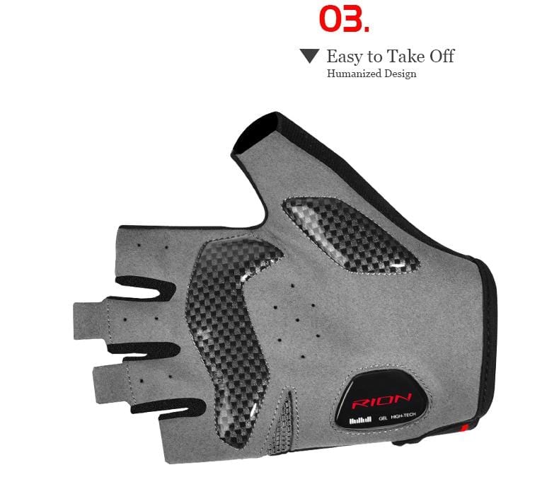 Planet Gates Men's Shockproof Gel Pad Cycling Glove Half Finger Sport Gloves Summer Bicycle Gym Fitness Gloves Anti-slip MTB Bike Gloves