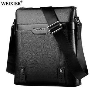 Planet Gates Men's shoulder bag courier handbag large PU leather shoulder bag men handbags high-capacity leisure briefcase