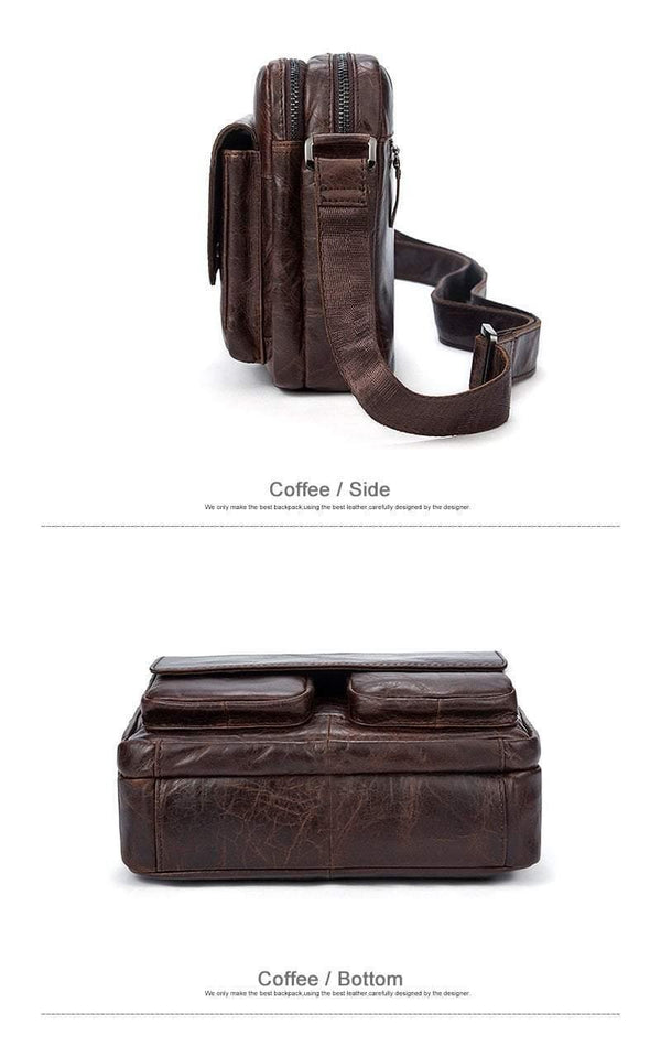 Planet Gates Men's Shoulder Bag Genuine Leather men's Crossbody Small male man bags for Messenger bags men leather  8931