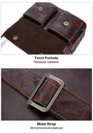 Planet Gates Men's Shoulder Bag Genuine Leather men's Crossbody Small male man bags for Messenger bags men leather  8931