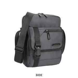 Planet Gates Men's Shoulder Messenger Bag 10.2" Business Briefcase Crossbody Messenger Bags Multifunction Men Nylon Shoulder Satchel