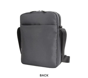 Planet Gates Men's Shoulder Messenger Bag 10.2" Business Briefcase Crossbody Messenger Bags Multifunction Men Nylon Shoulder Satchel