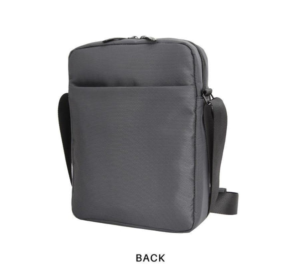 Planet Gates Men's Shoulder Messenger Bag 10.2" Business Briefcase Crossbody Messenger Bags Multifunction Men Nylon Shoulder Satchel