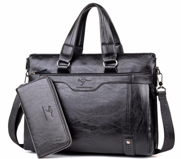 Planet Gates Men's shoulder messenger bag Men Business Briefcase bag for laptop computer man's bag handbag BriefCase male messenger bags