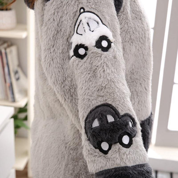 Planet Gates Men's Thicken Warm Pajama Sets Couples Winter Soft Flannel Pajama Cars Printing Long Sleep Lounge