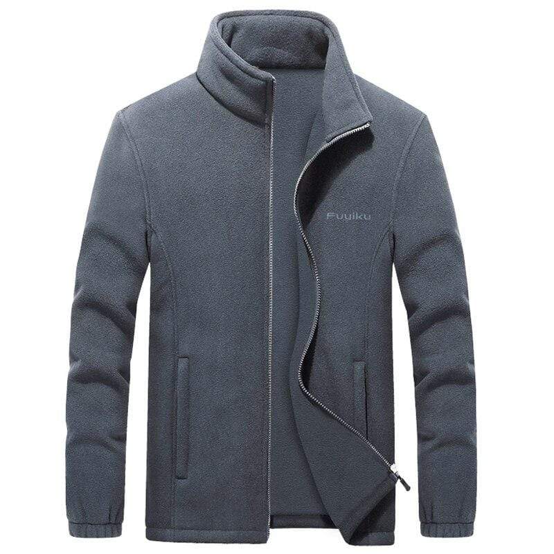 Planet Gates Men's Thicken windbreaker Fleece Jackets 7XL 8XL 9XL Wool Liner Hoody Warm sportswear Hoodies Thermal Coats Sweatshirts For Men