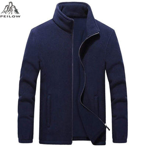 Planet Gates Men's Thicken windbreaker Fleece Jackets 7XL 8XL 9XL Wool Liner Hoody Warm sportswear Hoodies Thermal Coats Sweatshirts For Men