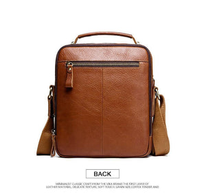 Planet Gates Men's Travel Bag Casual Men Messenger Bags High Quality Brand Genuine Leather Crossbody Bags For Mini Laptop