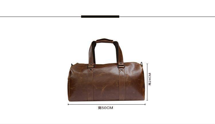 Planet Gates Men's Travel Bags Coffee Bucket Handbags Shoulder Bag large Men Business Luggage Bag