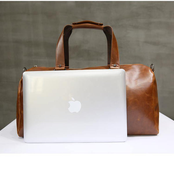 Planet Gates Men's Travel Bags Coffee Bucket Handbags Shoulder Bag large Men Business Luggage Bag