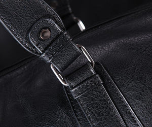 Planet Gates Men's Travel Bags Luggage Waterproof Suitcase Duffel Bag Big Large Capacity Bags Casual High-Capacity PU Leather Handbag