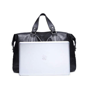 Planet Gates Men's Travel Bags Luggage Waterproof Suitcase Duffel Bag Big Large Capacity Bags Casual High-Capacity PU Leather Handbag