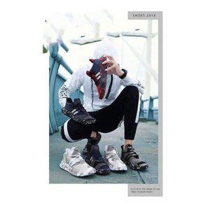 Planet Gates Men's Vulcanize Shoes Men Spring Autumn Shockproof Casual Canvas Sneakers Lace-up High Style Colors Camouflage Shallow Man Shoes