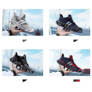 Planet Gates Men's Vulcanize Shoes Men Spring Autumn Shockproof Casual Canvas Sneakers Lace-up High Style Colors Camouflage Shallow Man Shoes