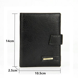 Planet Gates Men's wallet high quality hasp passport purse for male New arrival vintage card holder with coin pocket