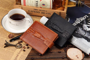 Planet Gates Men's wallet leather quality guarantee card purse for male vintage wallet coin purse