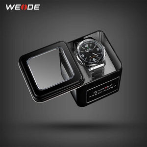 Planet Gates Men's Watches LED Digital Quartz Hour Business Black Dial Wristwatch Waterproof Clock Military Army Relogio Masculino