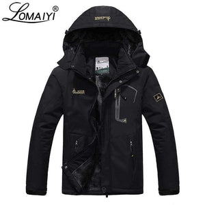 Planet Gates Men's Winter Jacket Men Waterproof Windproof Parka Male Snow Defence Thick Coats Mens